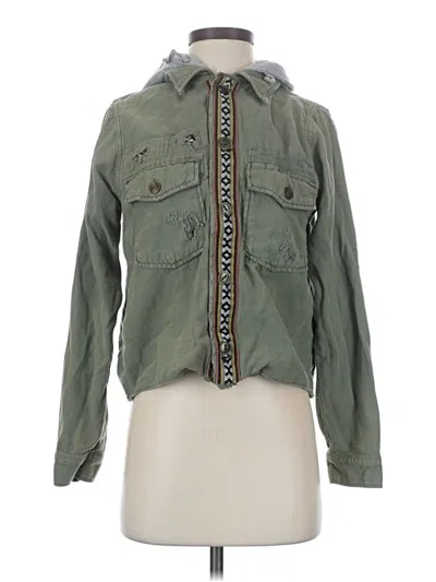 Pre-owned Free People Jacket In Green