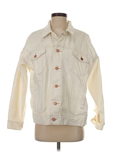 Pre-owned Free People Jacket In Ivory