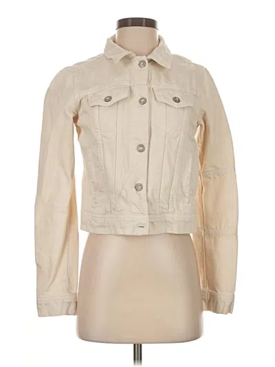 Pre-owned Free People Jacket In Ivory