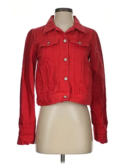 Pre-owned Free People Jacket In Red