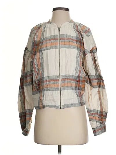Pre-owned Free People Jacket In Silver