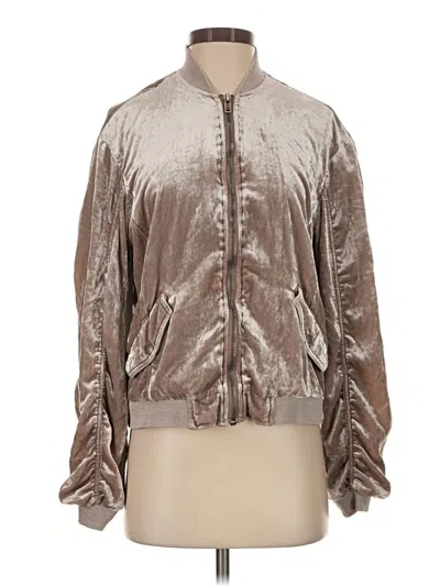 Pre-owned Free People Jacket In Silver