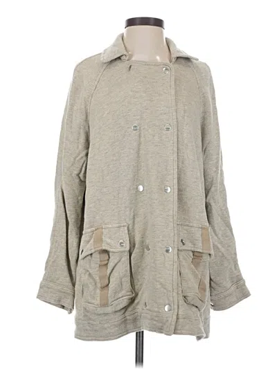 Pre-owned Free People Jacket In Tan
