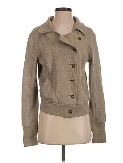 Pre-owned Free People Jacket In Tan