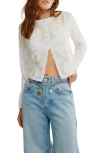 Free People Jae Button-up Top In White