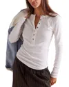 Free People Jamie Henley Top In Ivory In White