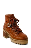 Free People Jasper Lug Sole Hiking Boot In Tan