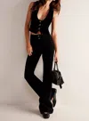 Free People Jayde Corduroy Flare Jeans In Beluga