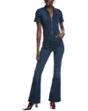 Free People Jayde Flare Jumpsuit In Blue