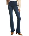 Free People Jayde Night Sky Flare Jean In Multi