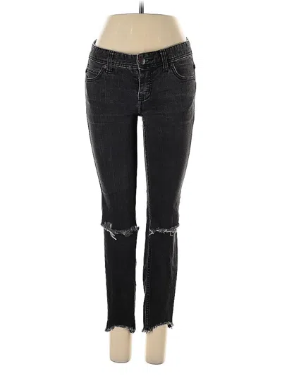 Pre-owned Free People Jeans In Black