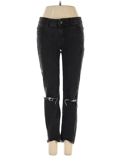 Pre-owned Free People Jeans In Black