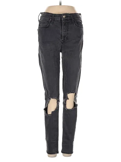 Pre-owned Free People Jeans In Black
