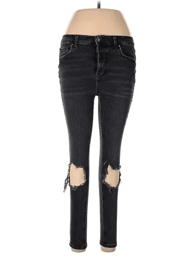 Pre-owned Free People Jeans In Black