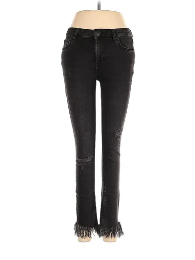 Pre-owned Free People Jeans In Black