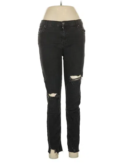 Pre-owned Free People Jeans In Black