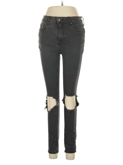 Pre-owned Free People Jeans In Black
