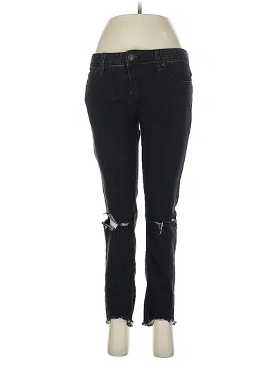 Pre-owned Free People Jeans In Black