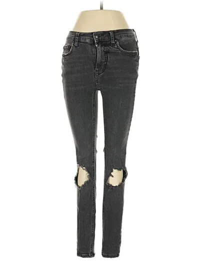 Pre-owned Free People Jeans In Black