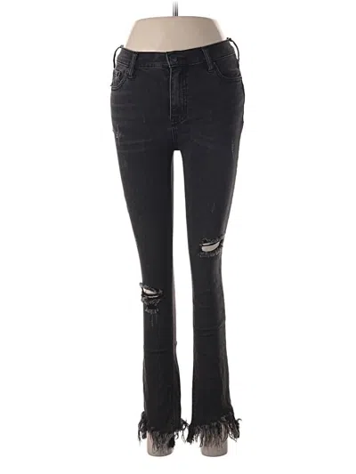 Pre-owned Free People Jeans In Black