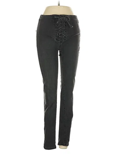 Pre-owned Free People Jeans In Black