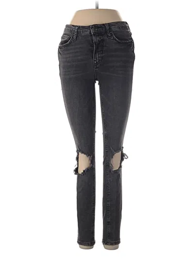 Pre-owned Free People Jeans In Black