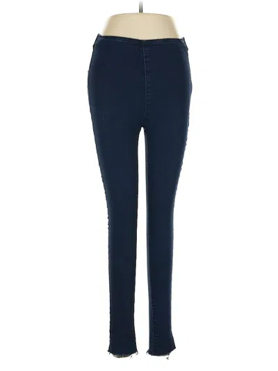 Pre-owned Free People Jeans In Blue