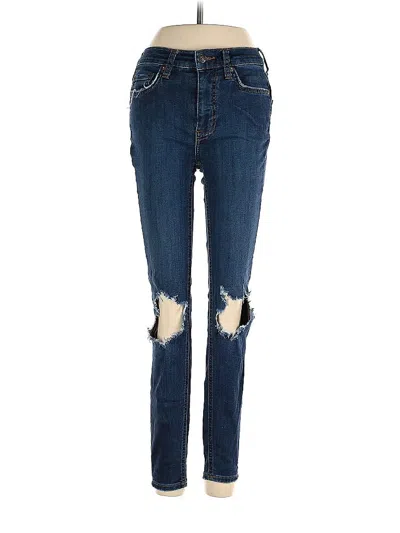 Pre-owned Free People Jeans In Blue