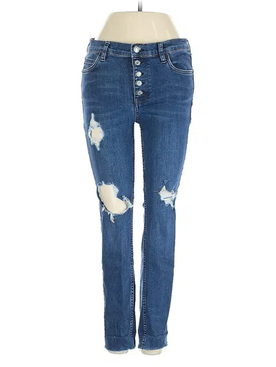 Pre-owned Free People Jeans In Blue