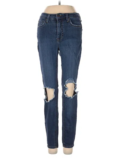 Pre-owned Free People Jeans In Blue