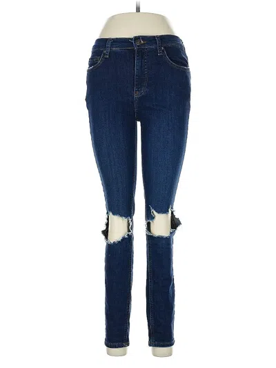 Pre-owned Free People Jeans In Blue