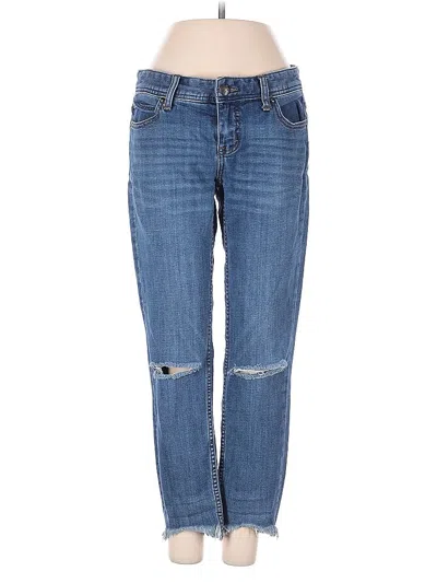 Pre-owned Free People Jeans In Blue