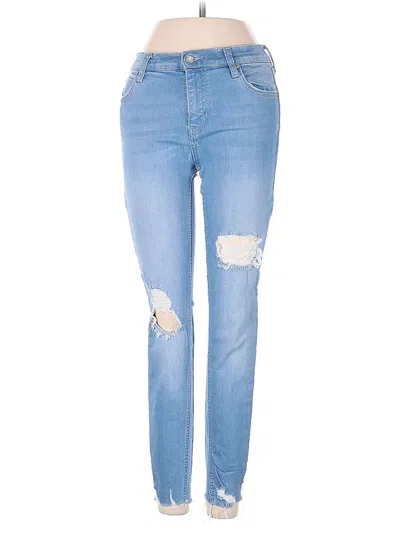 Pre-owned Free People Jeans In Blue