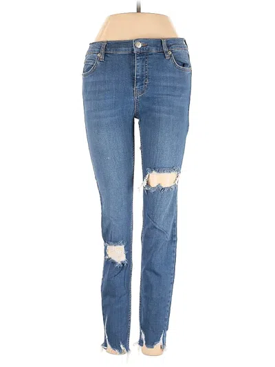 Pre-owned Free People Jeans In Blue