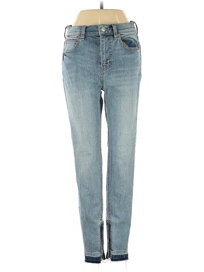 Pre-owned Free People Jeans In Blue