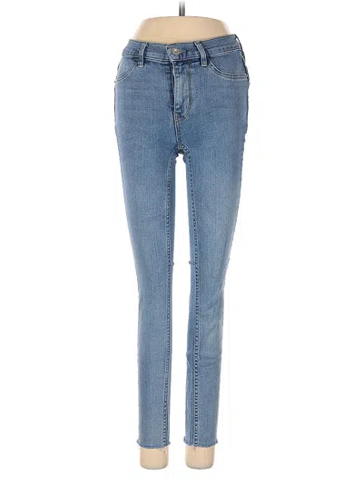Pre-owned Free People Jeans In Blue
