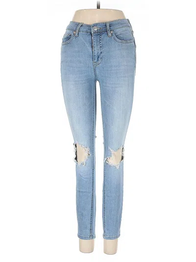 Pre-owned Free People Jeans In Blue
