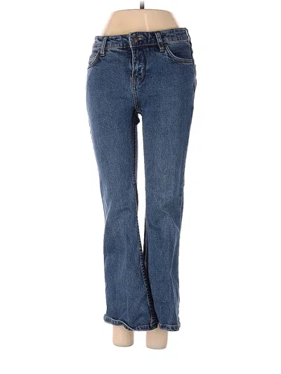 Pre-owned Free People Jeans In Blue