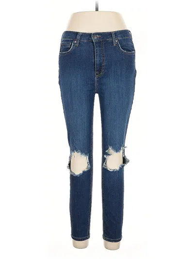 Pre-owned Free People Jeans In Blue