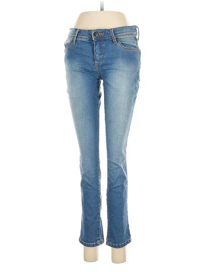 Pre-owned Free People Jeans In Blue