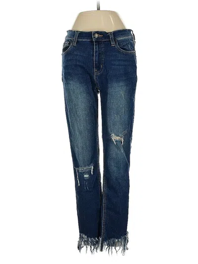 Pre-owned Free People Jeans In Blue