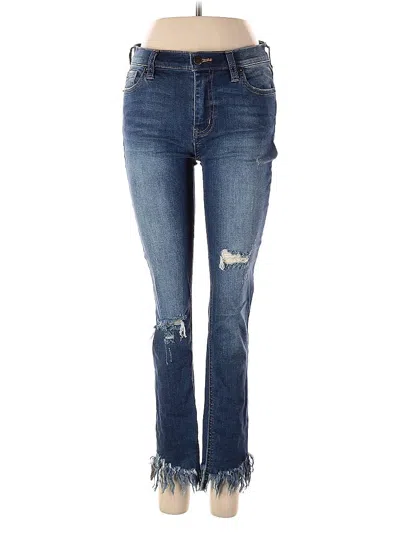 Pre-owned Free People Jeans In Blue
