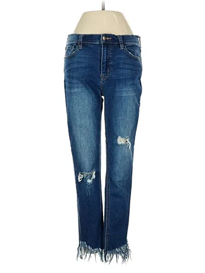 Pre-owned Free People Jeans In Blue