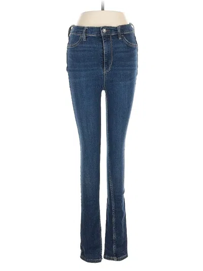 Pre-owned Free People Jeans In Blue
