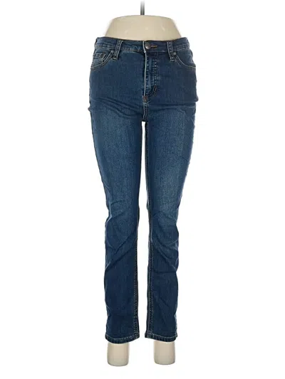 Pre-owned Free People Jeans In Blue