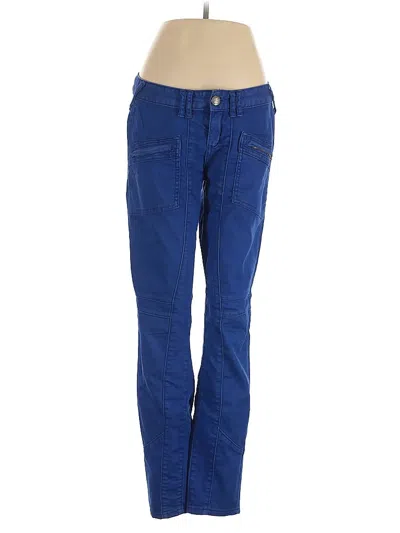 Pre-owned Free People Jeans In Blue