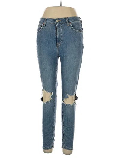 Pre-owned Free People Jeans In Blue