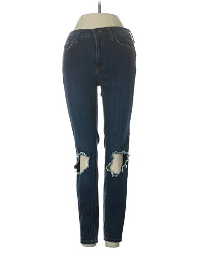 Pre-owned Free People Jeans In Blue