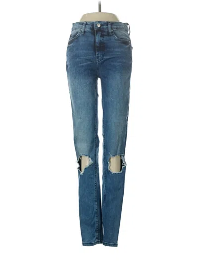 Pre-owned Free People Jeans In Blue