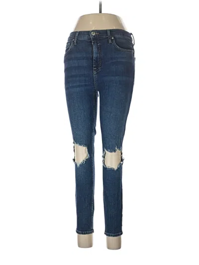 Pre-owned Free People Jeans In Blue